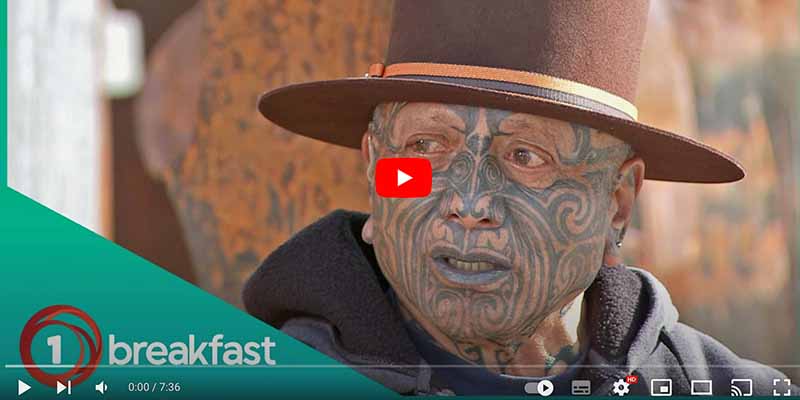 Tame Iti shares his journey through new art exhibition