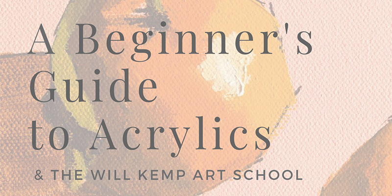 A Beginner’s Guide to Acrylics Book