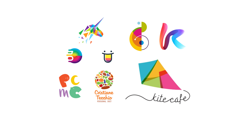 Examples of Colorful Logo Designs ↗