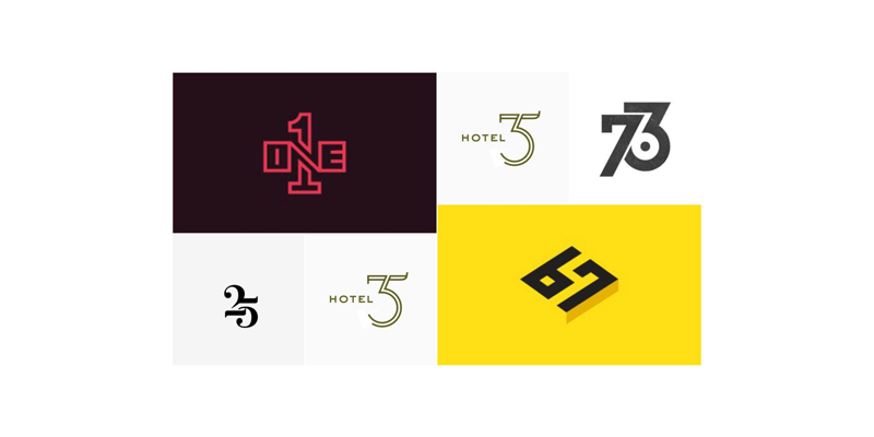 Inspiring Number Logo Designs ↗