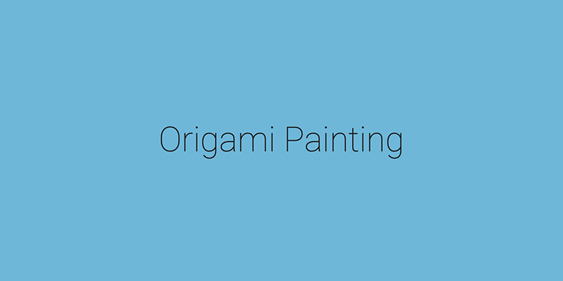 Origami Painting Activity ↗