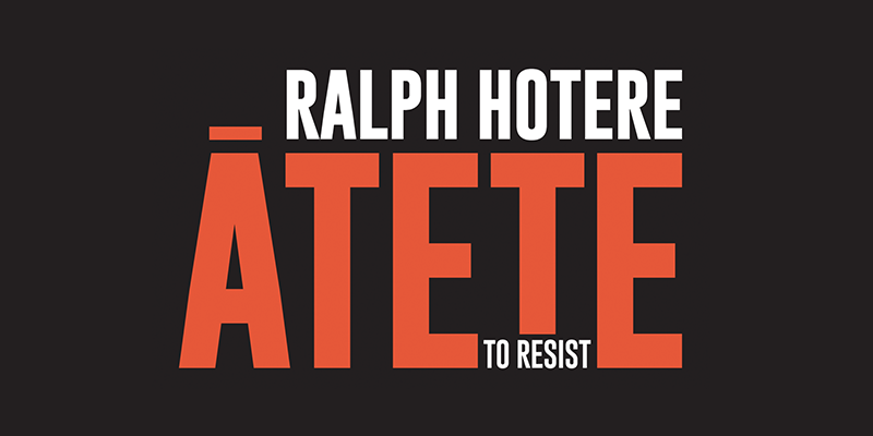 Ralph Hotere: Ātete (to resist) Workbook