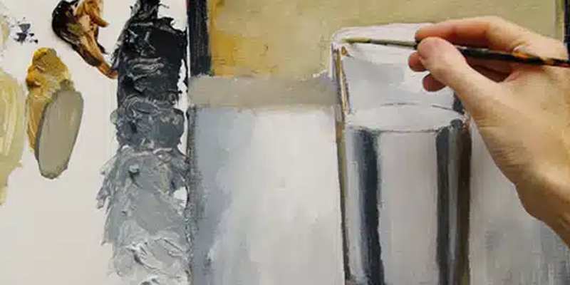 Acrylics: How to Paint Glass & Reflections ↗