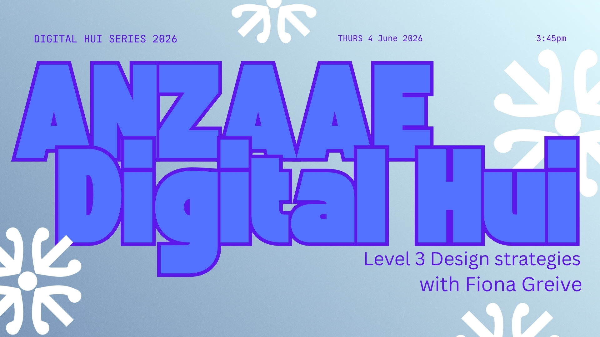 Level 3 Design strategies with Fiona Grieve